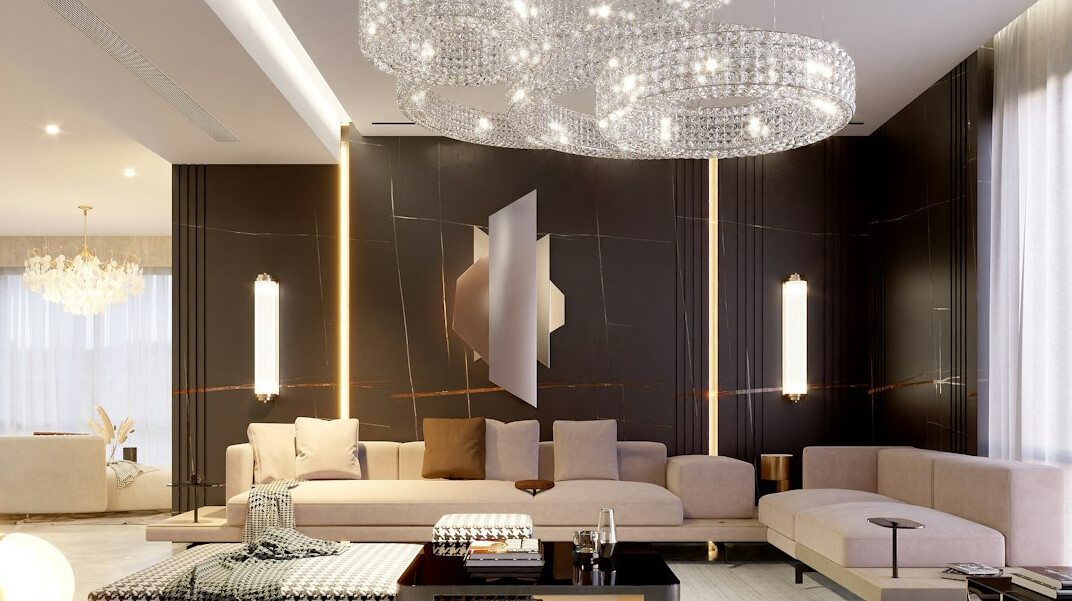 luxury villa interior