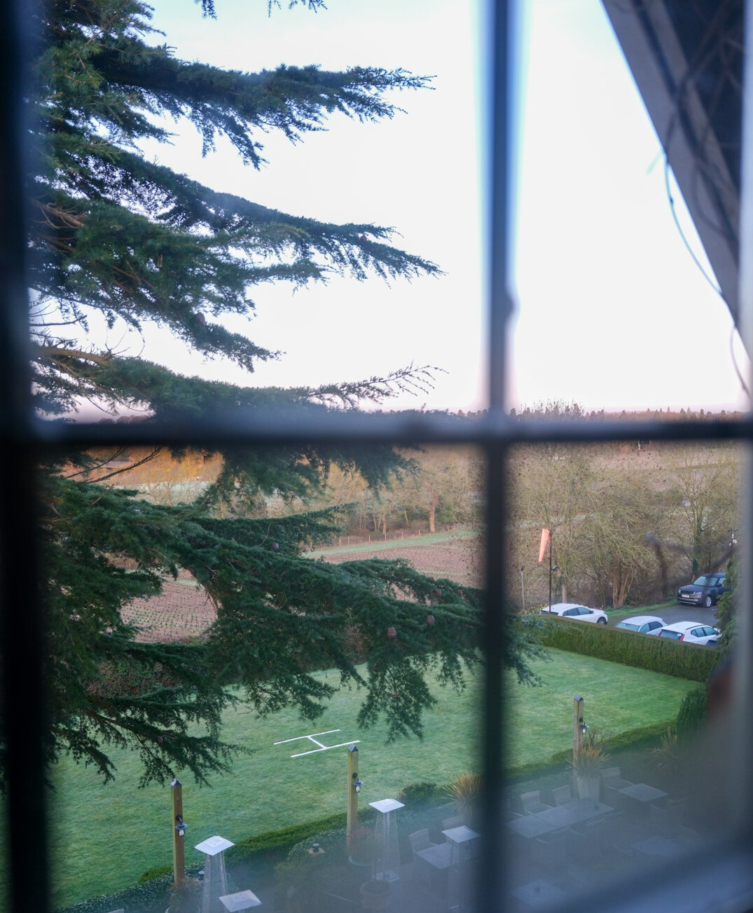 celebrity eco home garden view